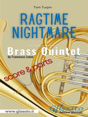cover image of Ragtime Nightmare--Brass Quintet (parts & score)